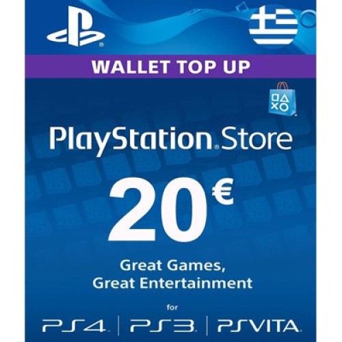 PREPAID CARD  PLAYSTATION LIVE CARD 20€